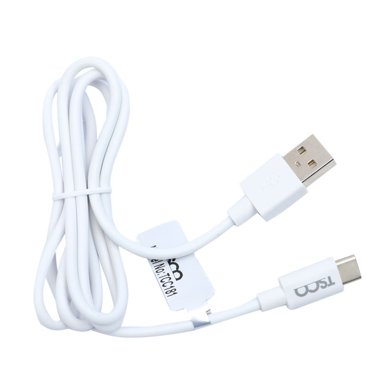 کابل تبدیل USB به USB-C تسکو مدل TCC181 طول 1 متر‎
