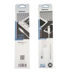 کابل تبدیل USB به لایتنینگ هانروکس مدل M15 طول 1متر